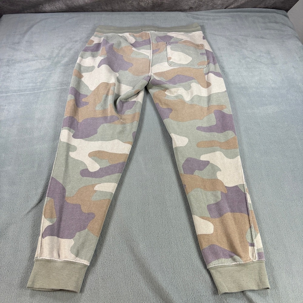 No Boundaries Mens Camo Joggers Green Tan Purple L 36-38 13503 Camouflage Pants - Picture 6 of 6
